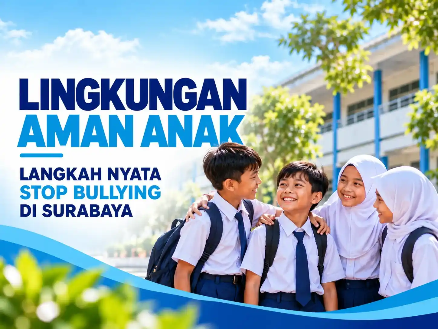 Lingkungan Aman Anak Langkah Nyata Stop Bullying di Surabaya