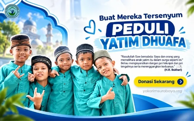Peduli Pendidikan Anak Yatim dan Dhuafa’ Di Surabaya