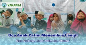 Mari Muliakan Anak Yatim Dhuafa' Dengan Menyantuninya