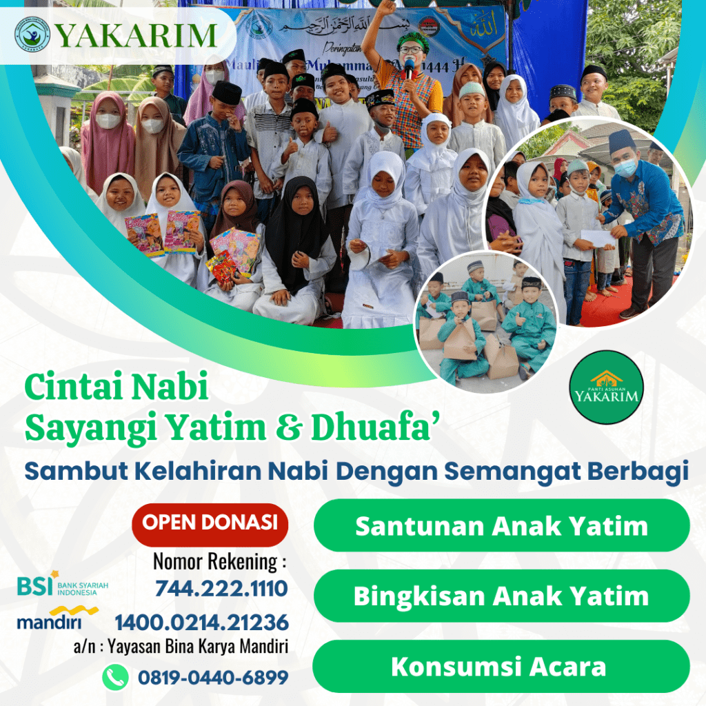 Cintai Nabi Sayangi Yatim