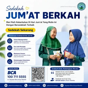 Raih Keberkahan Berlipat Ganda, Rutin Sedekah & Titip Doa di Hari Jum'at Berkah