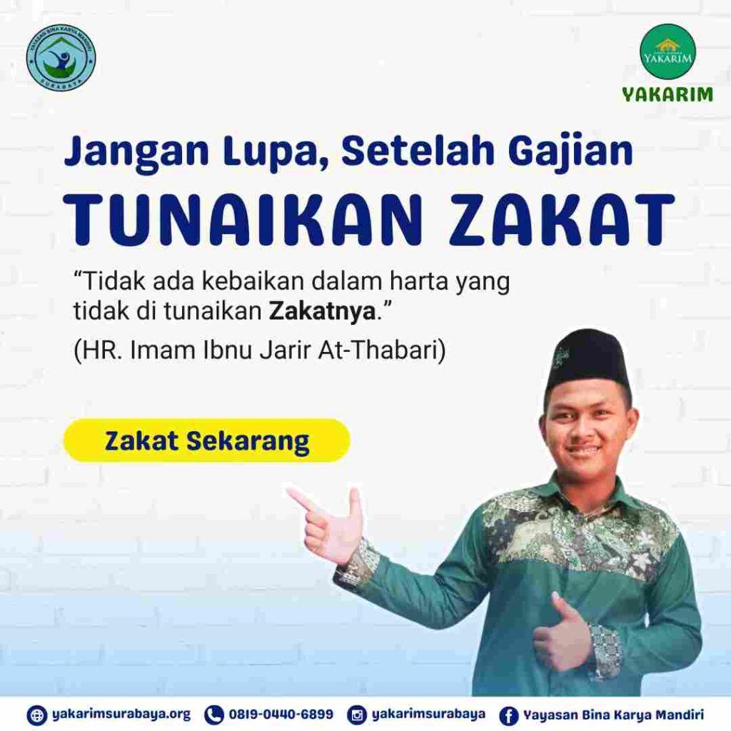 Tunaikan Zakatmu Panti Asuhan Yakarim Surabaya Sidoarjo
Kalkulator Zakat Penghasilan Cara Tepat Tunaikan Kewajiban