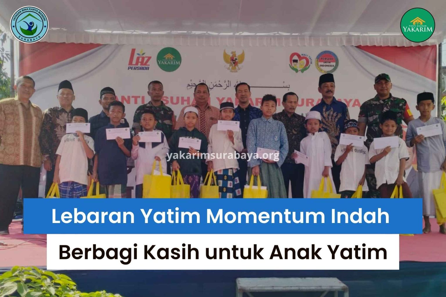 Lebaran Yatim Momentum Indah Berbagi Kasih untuk Anak Yatim