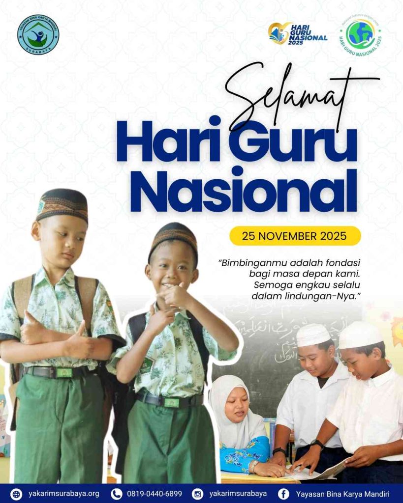 Makna Sejati Perayaan Hari Guru Surabaya di Panti Asuhan Yakarim