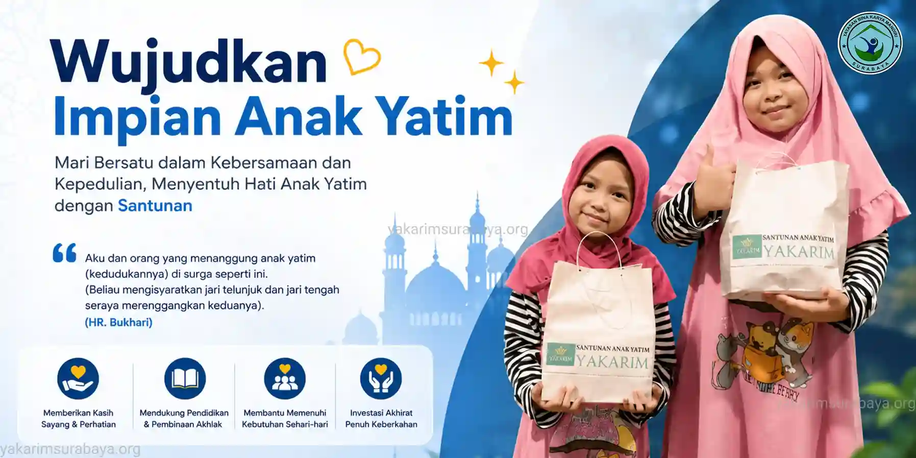 Wujudkan Impian Anak Yatim dan Dhuafa