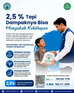 2,5% Tapi Dampaknya Bisa Mengubah Kehidupan Yayasan Panti Asuhan Yakarim Surabaya